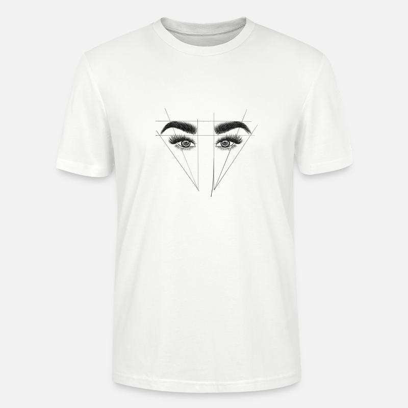 Brows Sourcils eyebrows browlifting microbladin - T-shirt bio CRAFTER Stanley Stella Unisexe - blanc