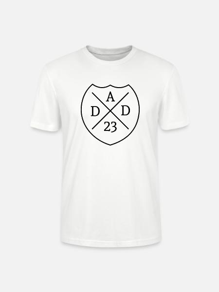 Dad 23 Wappen - Farbwechsel - Stanley/Stella Unisex Bio-T-Shirt CRAFTER - Weiß