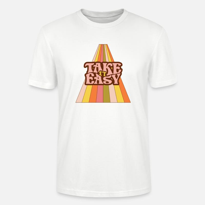Take it Easy - Stanley/Stella Unisex Bio-T-Shirt CRAFTER - Weiß