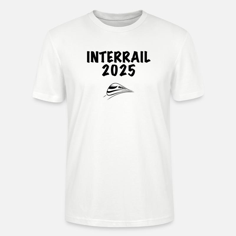 Interrail 25 - Stanley/Stella Unisex Bio-T-Shirt CRAFTER - Weiß