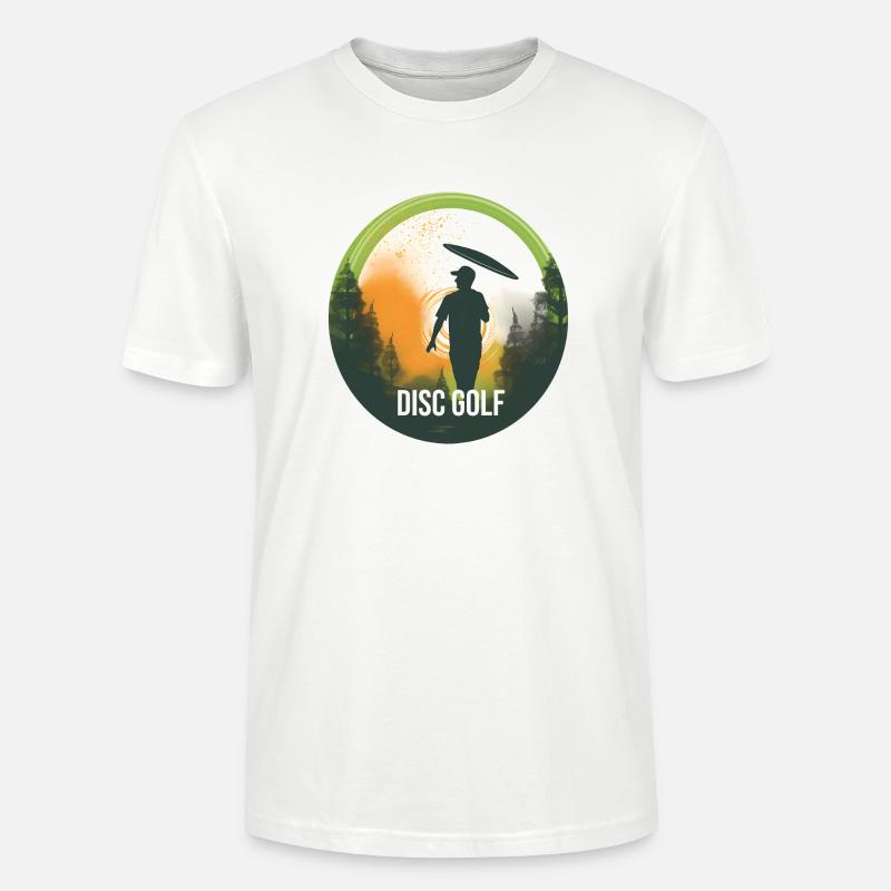 Disc Golf Design - Stanley/Stella Unisex Bio-T-Shirt CRAFTER - Weiß