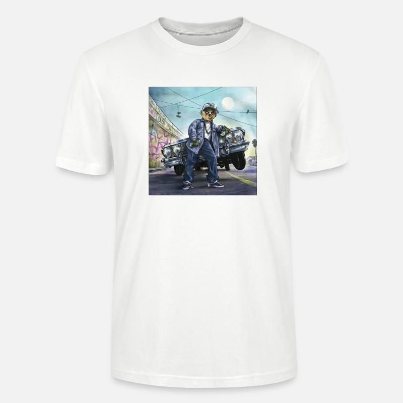 Lowbear - Stanley/Stella CRAFTER Unisex Organic T-Shirt - white