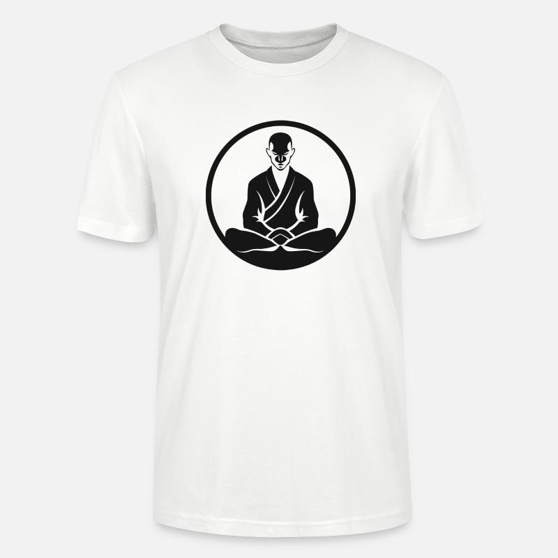 trainiere den Geist - Stanley/Stella Unisex Bio-T-Shirt CRAFTER - Weiß