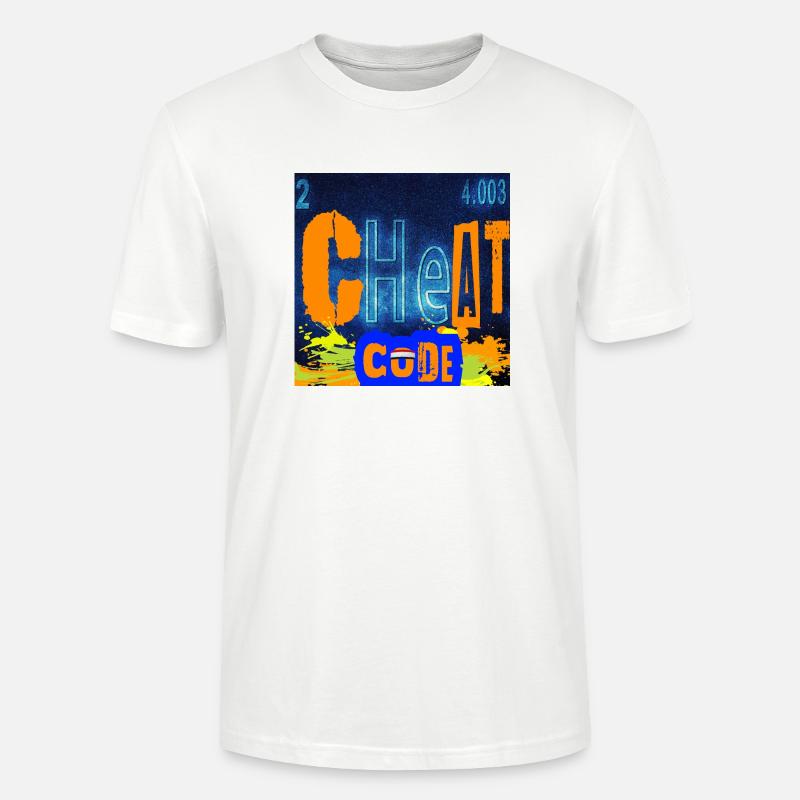 CHEATCODE CHEMISTRY - T-shirt bio CRAFTER Stanley Stella Unisexe - blanc