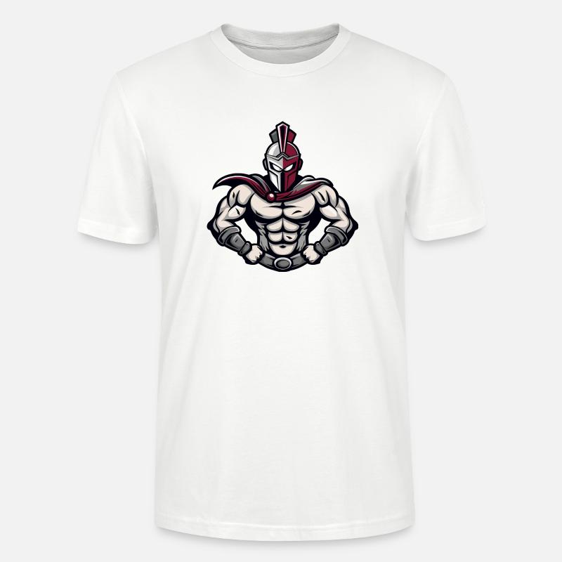 ritter warrior - Stanley/Stella Unisex Bio-T-Shirt CRAFTER - Weiß