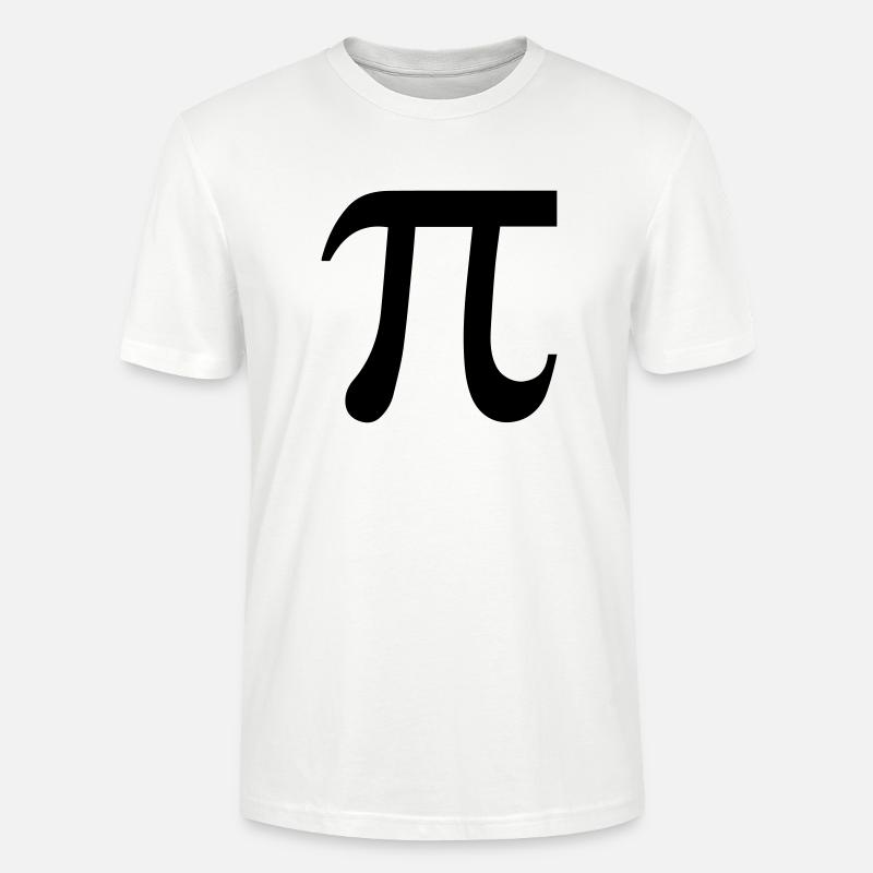 Pi - Stanley/Stella Unisex Bio-T-Shirt CRAFTER - Weiß