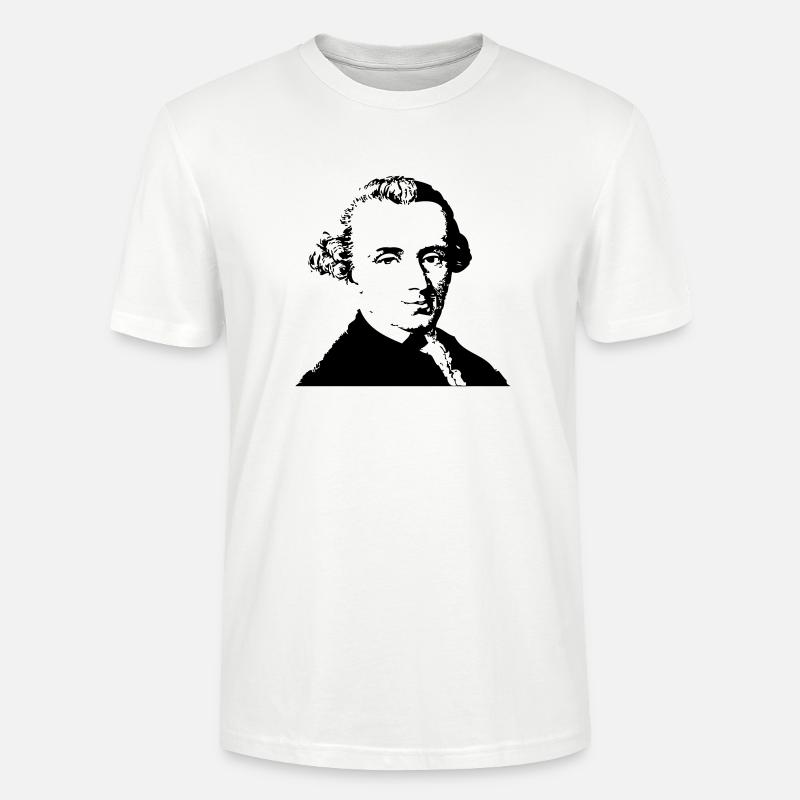 Immanuel Kant 2 - Stanley/Stella Unisex Bio-T-Shirt CRAFTER - Weiß