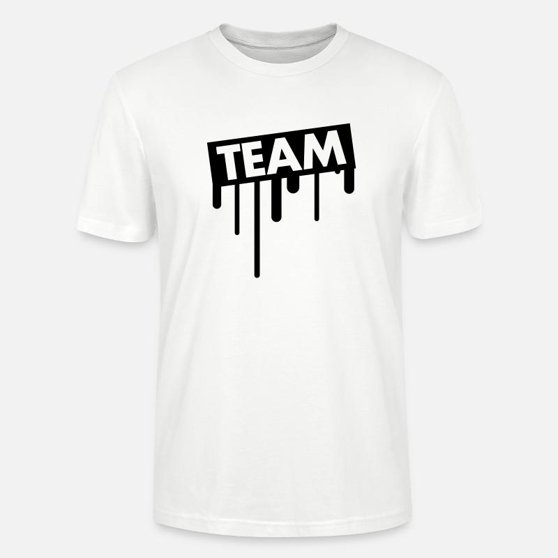 team_graffiti - Stanley/Stella Unisex Bio-T-Shirt CRAFTER - Weiß