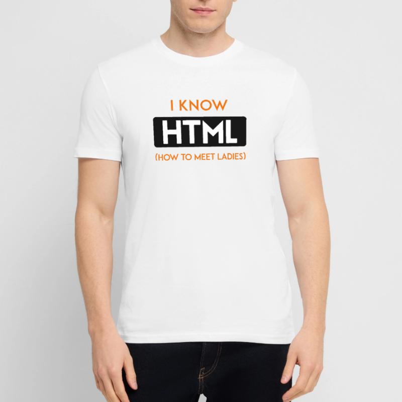 HTML web developer entwickler CSS Programmierer Stanley/Stella Unisex Bio-T-Shirt CRAFTER