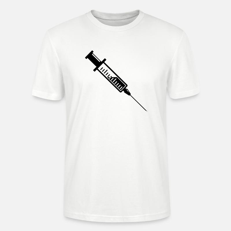 Spritze, ich bin durch! - Stanley/Stella Unisex Bio-T-Shirt CRAFTER - Weiß