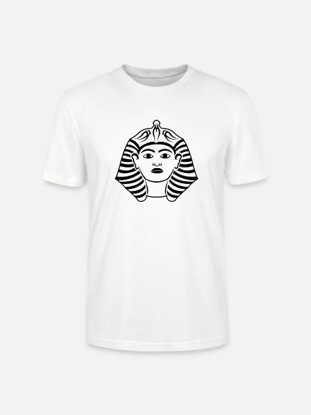 pharaoh - Stanley/Stella CRAFTER Unisex Organic T-Shirt - white