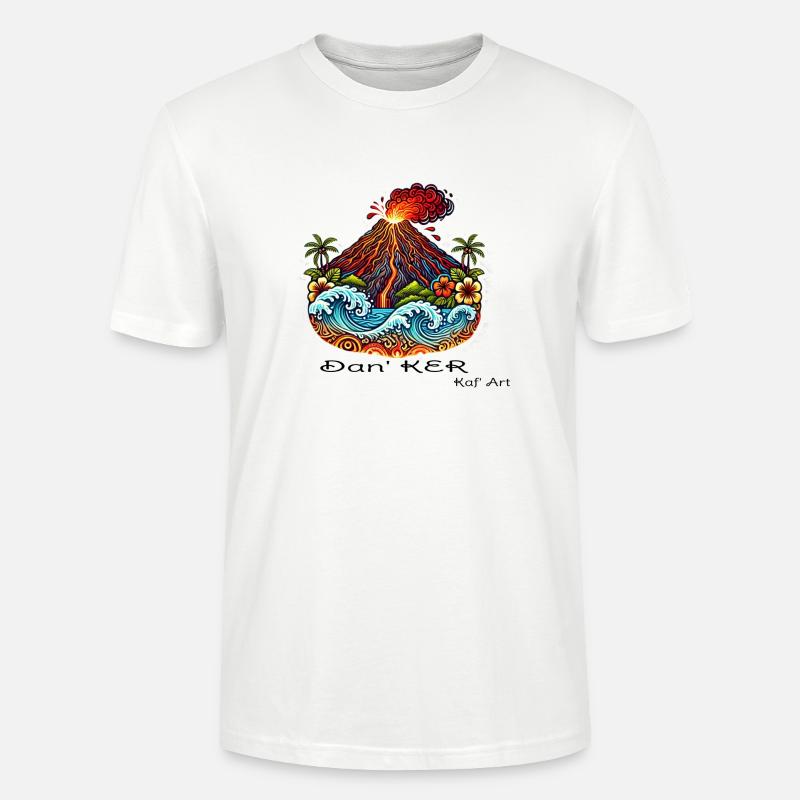DAN KER 3 - Stanley/Stella Unisex Bio-T-Shirt CRAFTER - Weiß