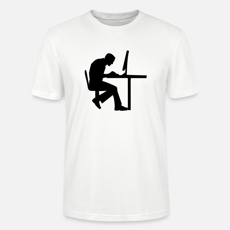 Computer Geek - Stanley/Stella Unisex Bio-T-Shirt CRAFTER - Weiß