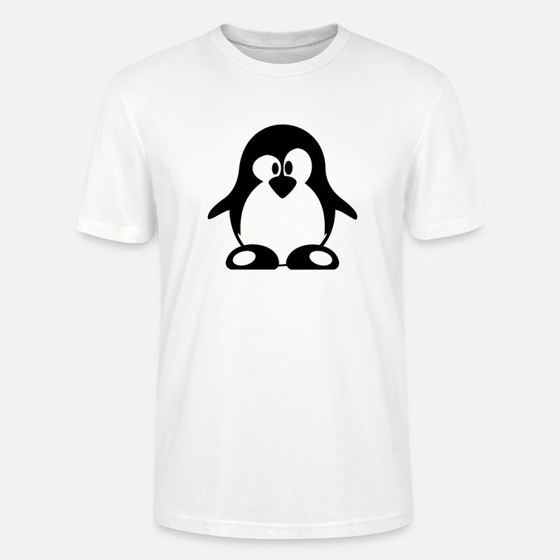 pinguin - Stanley/Stella Unisex Bio-T-Shirt CRAFTER - Weiß