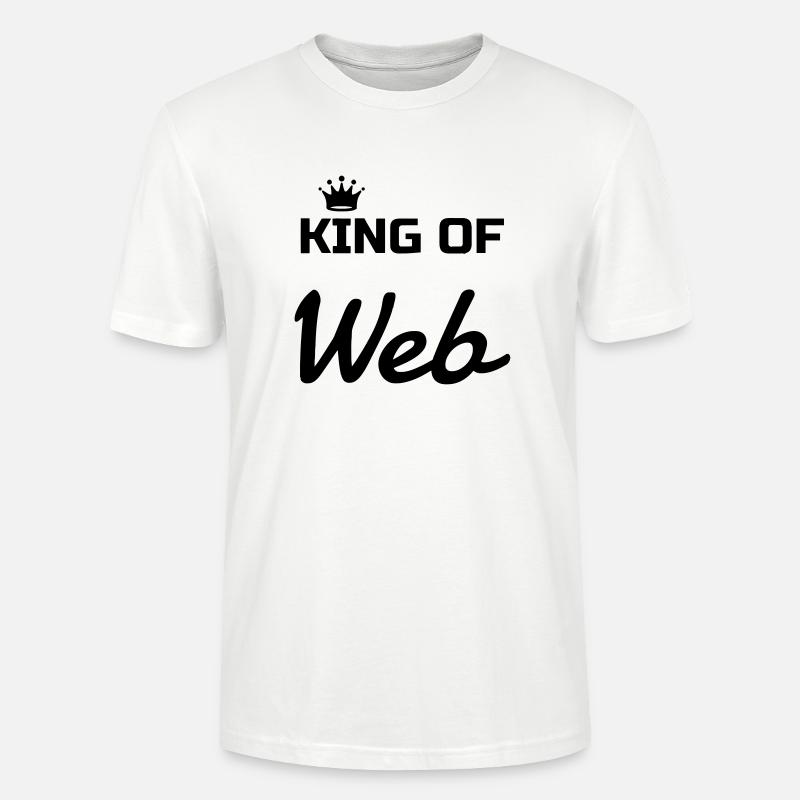 Webmaster Internet Web Geek Website - Stanley/Stella Unisex Bio-T-Shirt CRAFTER - Weiß