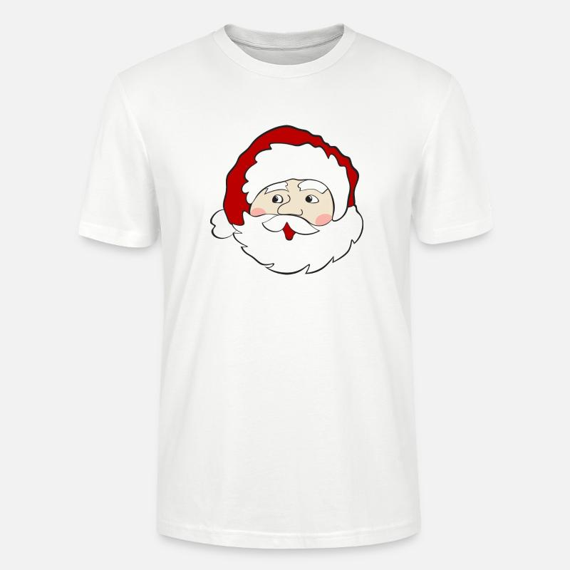 Weihnachtsmann - Stanley/Stella Unisex Bio-T-Shirt CRAFTER - Weiß