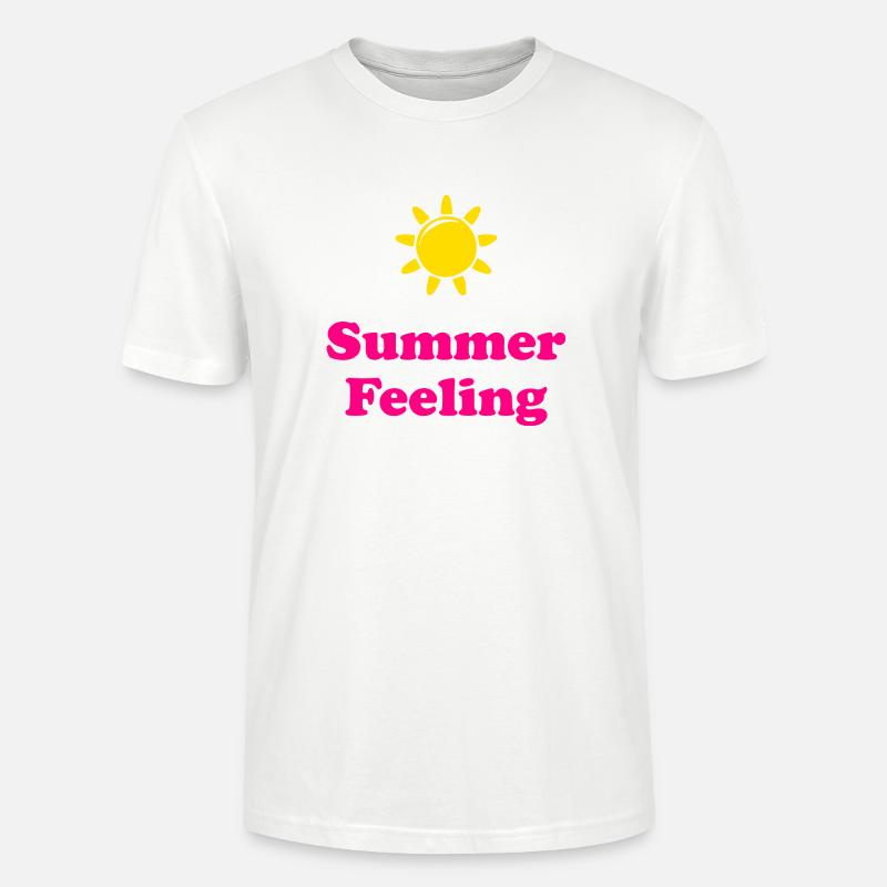 Summer Feeling - Stanley/Stella Unisex Bio-T-Shirt CRAFTER - Weiß