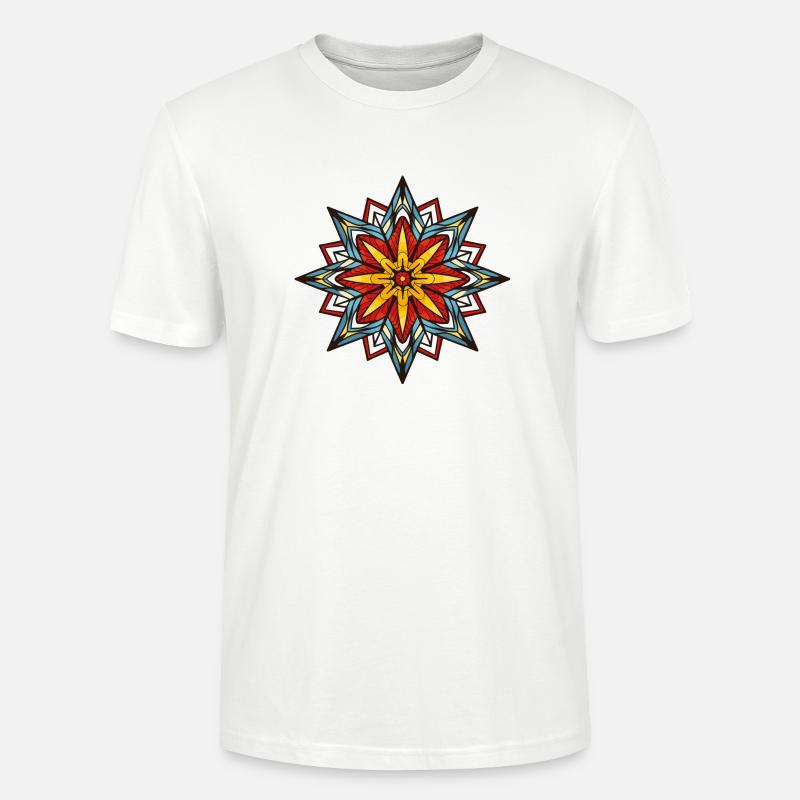 Frost Eiskristall - Stanley/Stella Unisex Bio-T-Shirt CRAFTER - Weiß