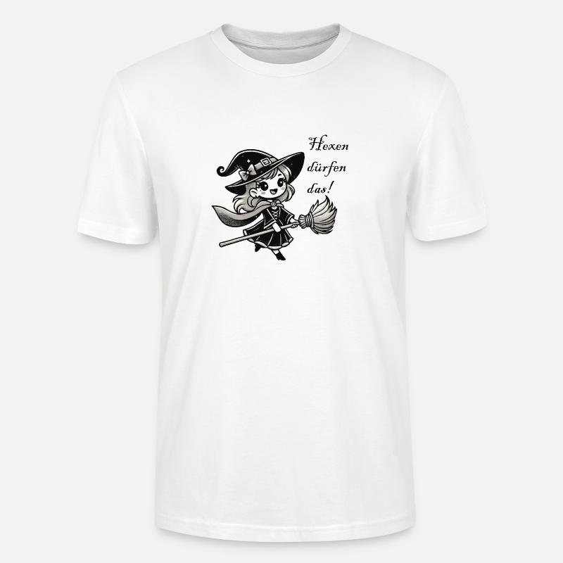 hexe comic - Stanley/Stella Unisex Bio-T-Shirt CRAFTER - Weiß