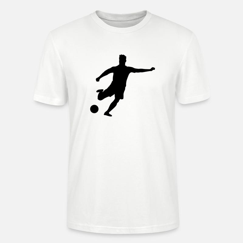 fussballer__f1 - Stanley/Stella Unisex Bio-T-Shirt CRAFTER - Weiß