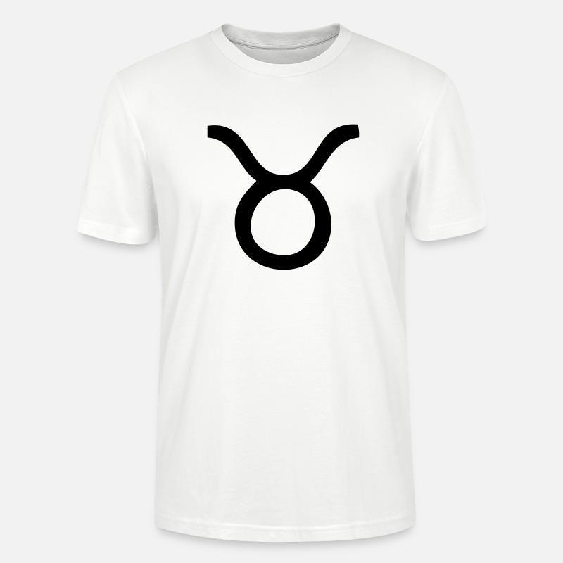 Sternzeichen Stier - Stanley/Stella Unisex Bio-T-Shirt CRAFTER - Weiß