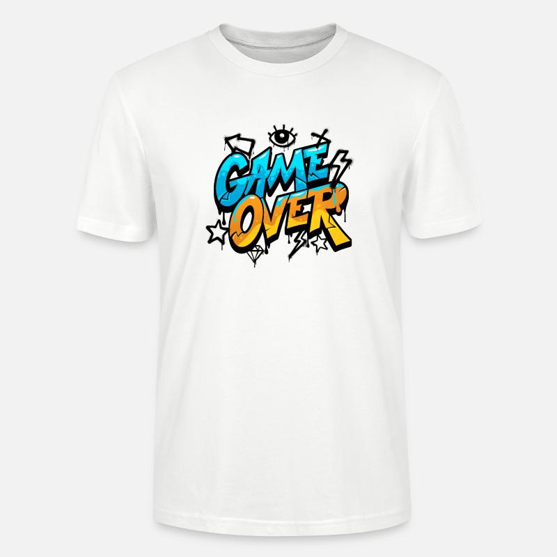 Game over - Stanley/Stella CRAFTER Unisex Organic T-Shirt - white