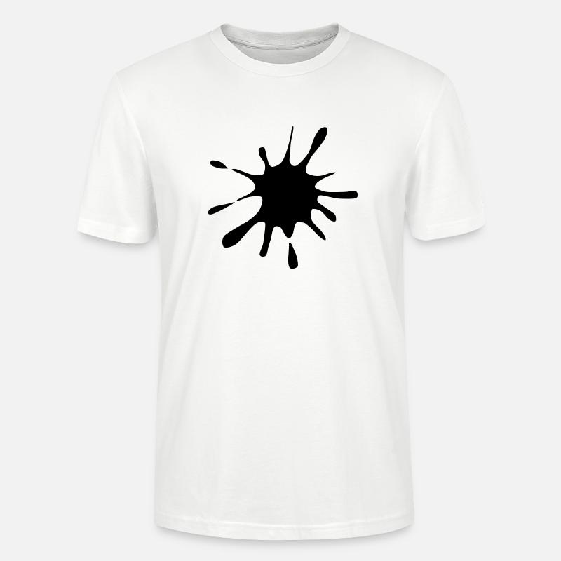 Klecks - Stanley/Stella Unisex Bio-T-Shirt CRAFTER - Weiß