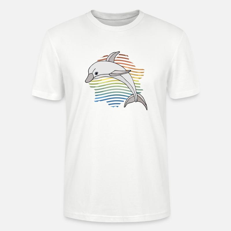 Delfin - Stanley/Stella Unisex Bio-T-Shirt CRAFTER - Weiß