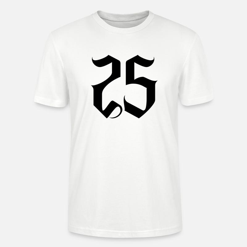 25 - Stanley/Stella Unisex Bio-T-Shirt CRAFTER - Weiß