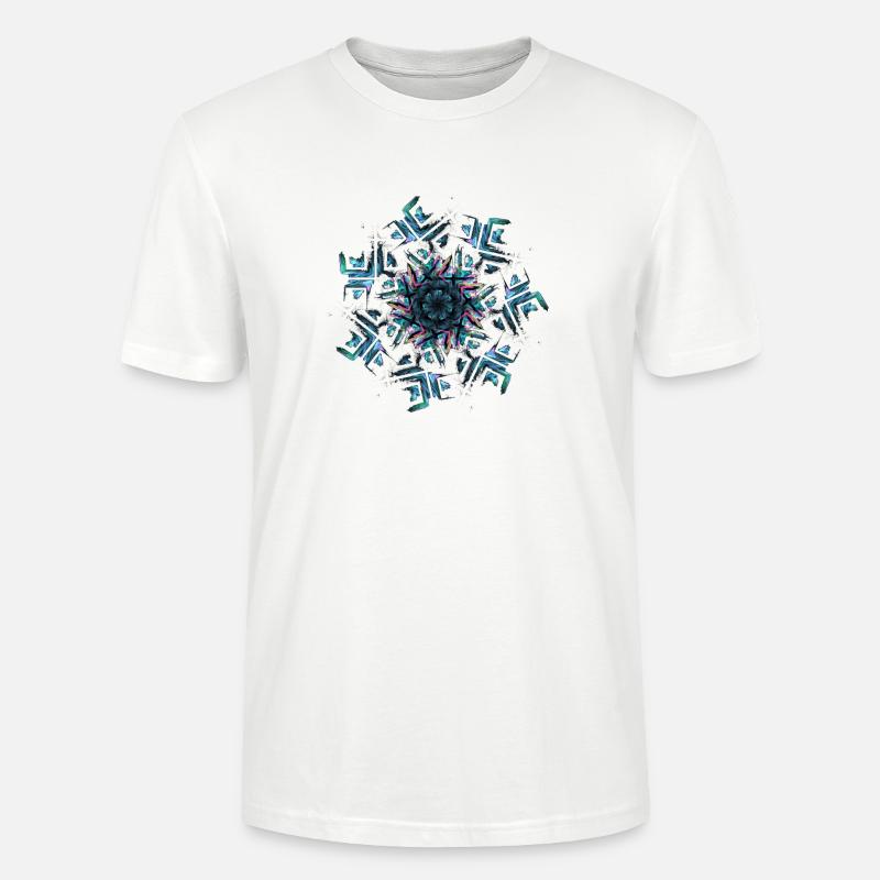 Fractals - Stanley/Stella Unisex Bio-T-Shirt CRAFTER - Weiß