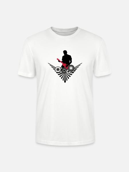gitarrist - Stanley/Stella Unisex Bio-T-Shirt CRAFTER - Weiß