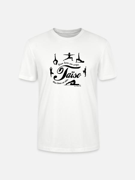 Taïso - T-shirt bio CRAFTER Stanley Stella Unisexe - blanc