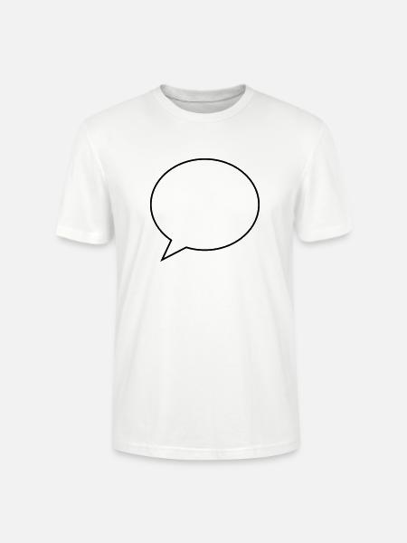 bubble - Stanley/Stella CRAFTER Unisex Organic T-Shirt - white