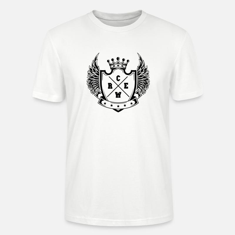 Crew - Stanley/Stella Unisex Bio-T-Shirt CRAFTER - Weiß