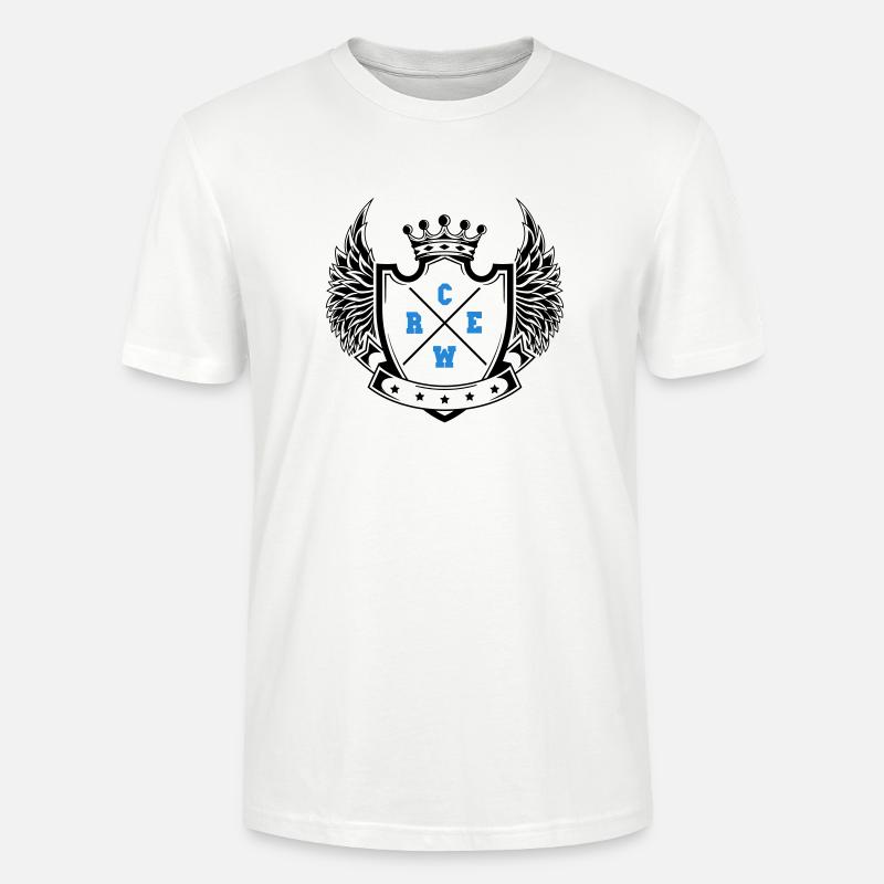crew - Stanley/Stella Unisex Bio-T-Shirt CRAFTER - Weiß