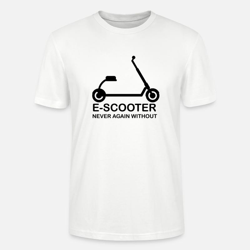 E-Scooter Roller Scooter - T-shirt bio CRAFTER Stanley Stella Unisexe - blanc