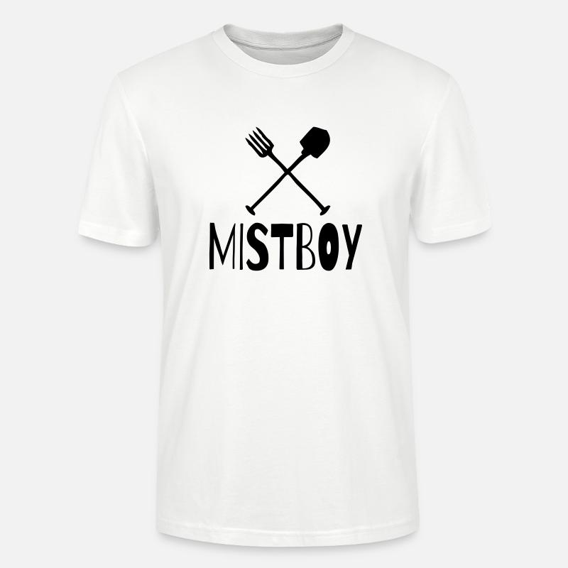 Mistboy - Stanley/Stella Unisex Bio-T-Shirt CRAFTER - Weiß