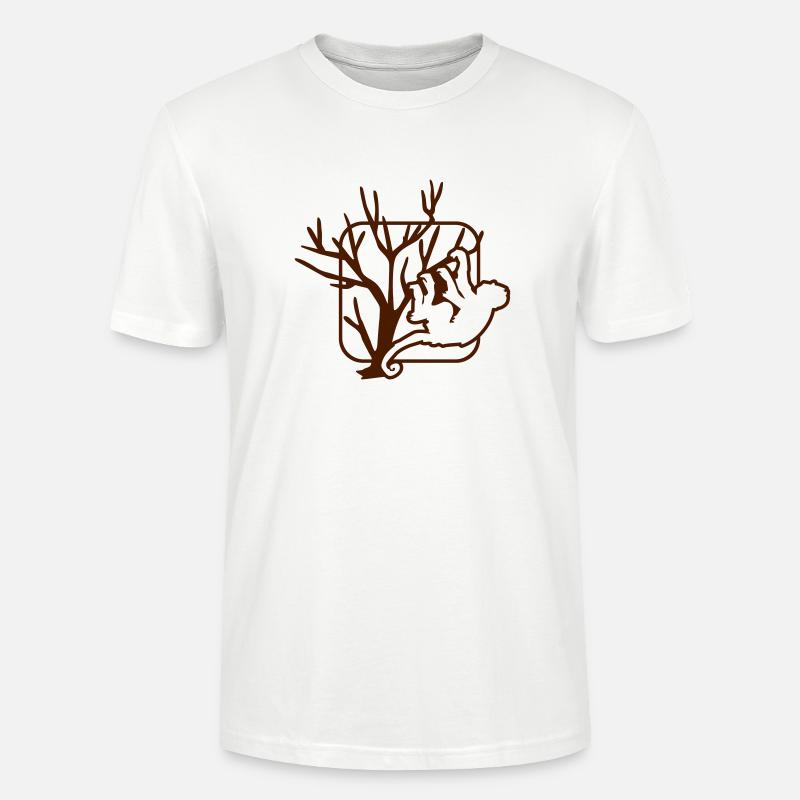 affe - Stanley/Stella Unisex Bio-T-Shirt CRAFTER - Weiß