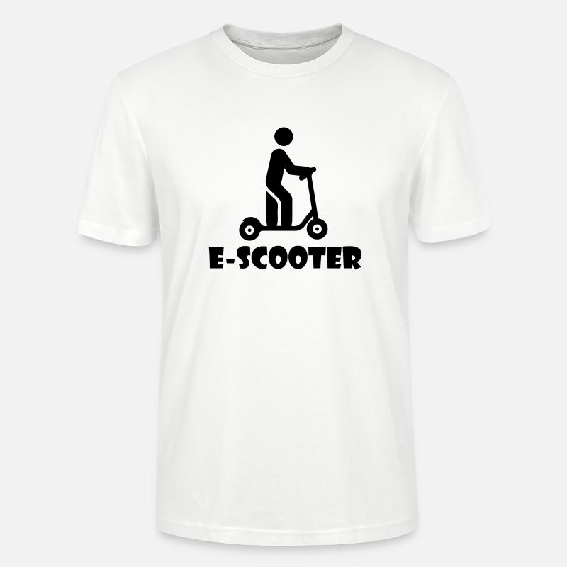 Roller Scooter E-Scooter - T-shirt bio CRAFTER Stanley Stella Unisexe - blanc