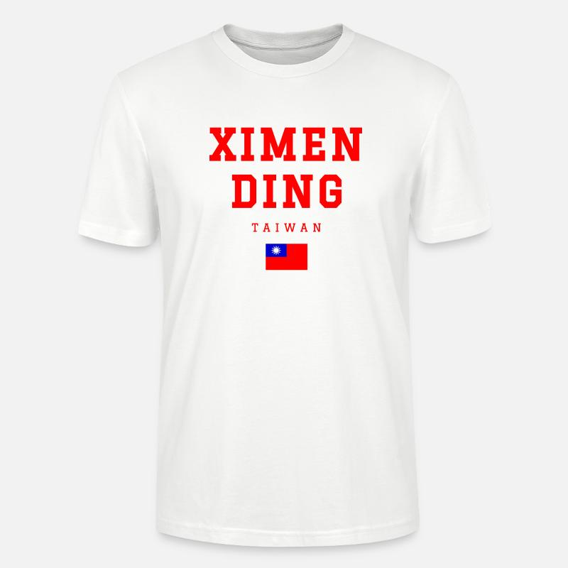 Ximending Taiwan - Stanley/Stella Unisex Bio-T-Shirt CRAFTER - Weiß