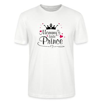 Le prince de maman - T-shirt bio CRAFTER Stanley Stella Unisexe - blanc - Devant - Alina (178cm) & Michal (187cm)