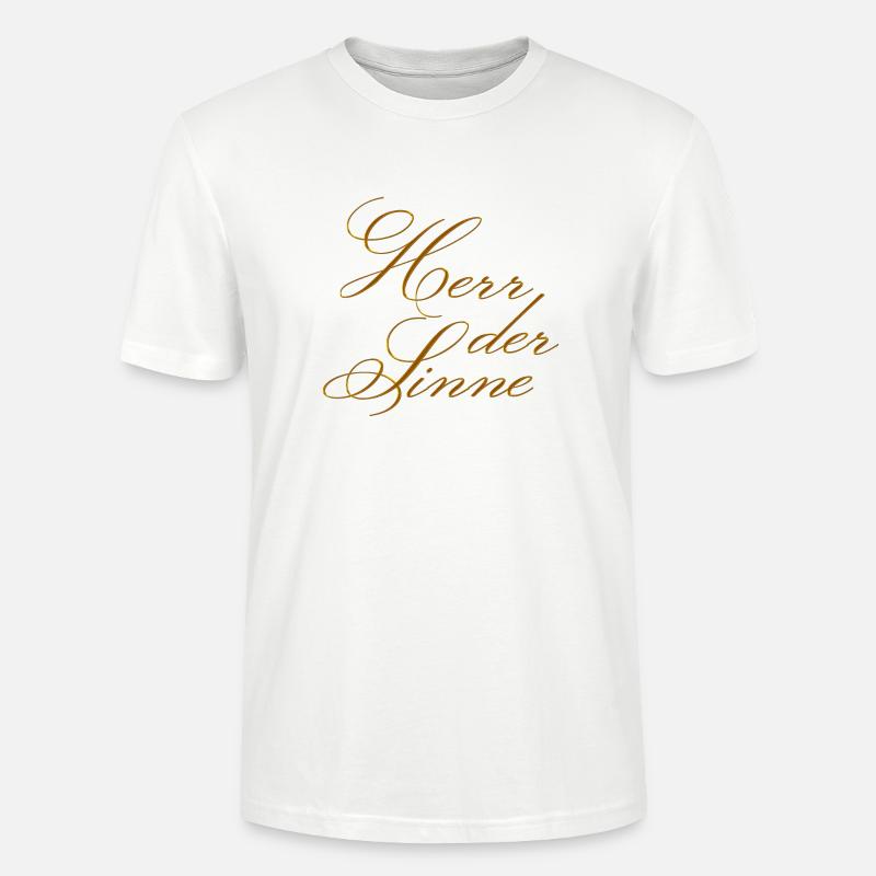 Herr der Sinne - Stanley/Stella Unisex Bio-T-Shirt CRAFTER - Weiß