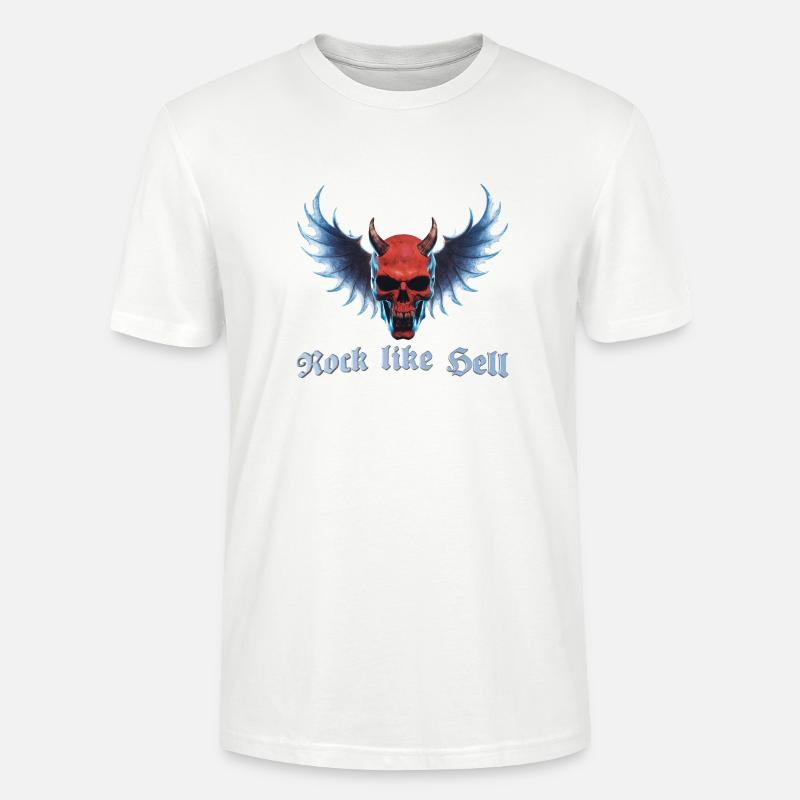Wing Devil 2024 02 - Stanley/Stella CRAFTER Unisex Organic T-Shirt - white