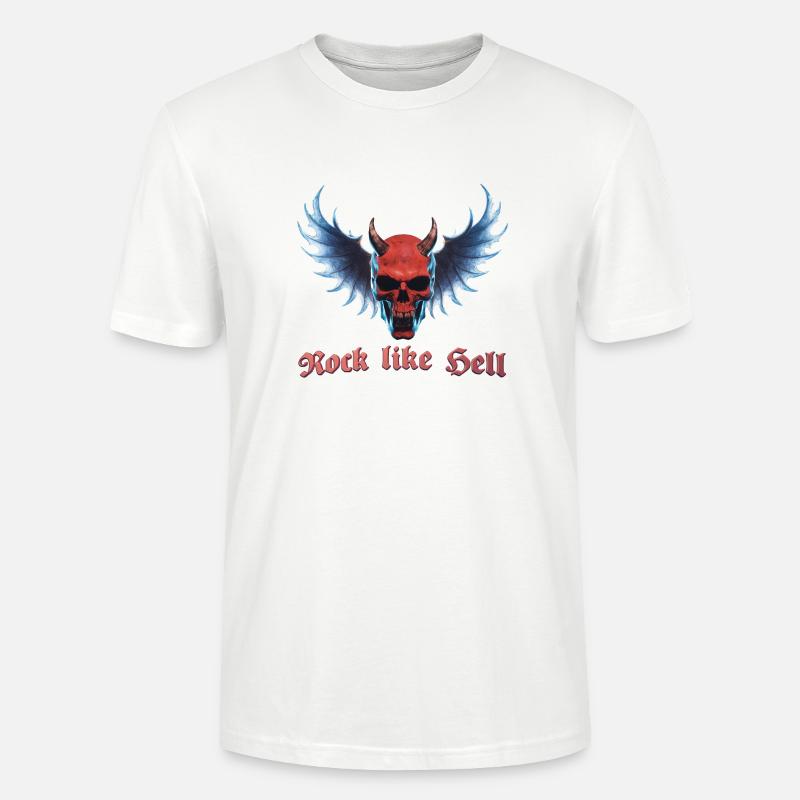 Wing Devil 2024 03 - Stanley/Stella Unisex Bio-T-Shirt CRAFTER - Weiß