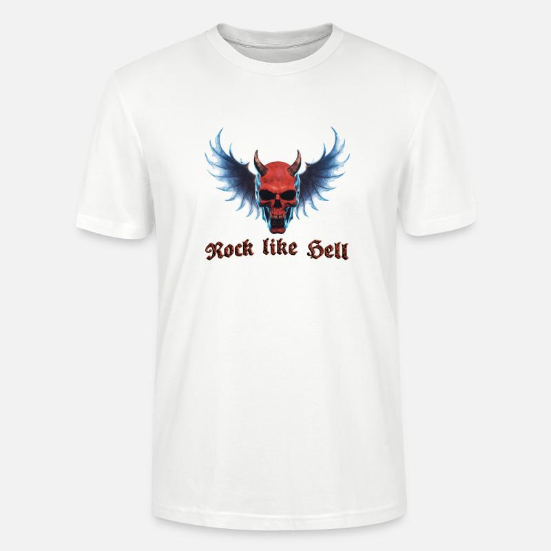 Wing Devil 2024 01 - Stanley/Stella Unisex Bio-T-Shirt CRAFTER - Weiß