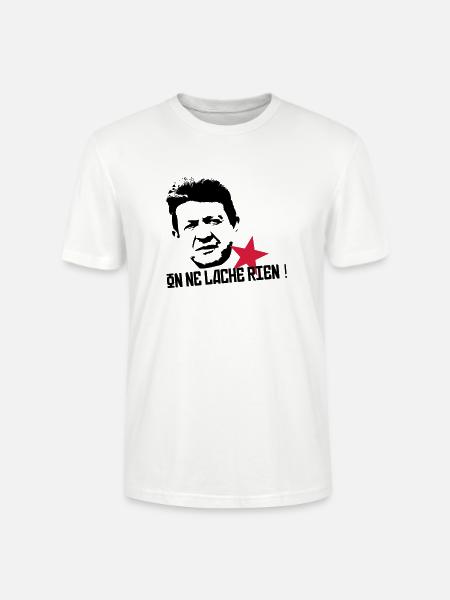 On ne lâche rien - T-shirt bio CRAFTER Stanley Stella Unisexe - blanc