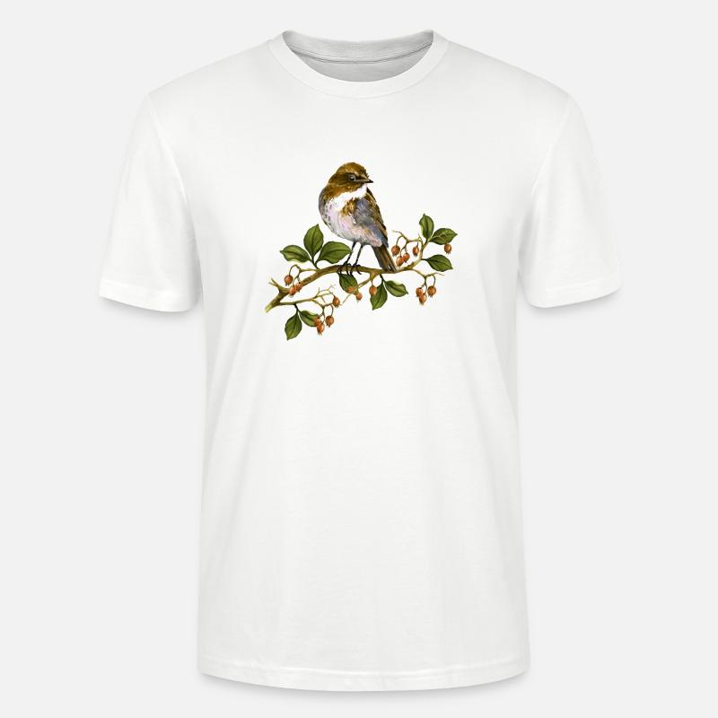 Vogel - Stanley/Stella Unisex Bio-T-Shirt CRAFTER - Weiß