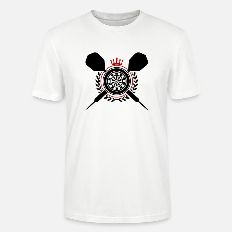 Fléchettes Fléchettes - T-shirt bio CRAFTER Stanley Stella Unisexe - blanc