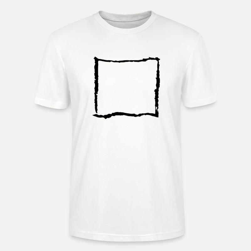 rechteck - Stanley/Stella Unisex Bio-T-Shirt CRAFTER - Weiß