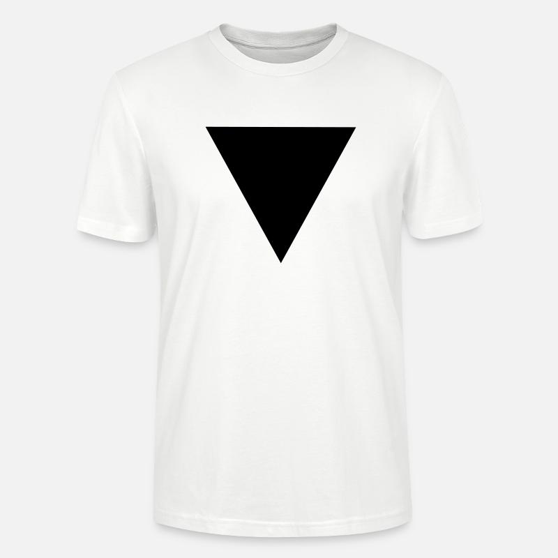 Triangle - T-shirt bio CRAFTER Stanley Stella Unisexe - blanc
